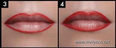 立体感丰唇妆步骤 让你美艳动人